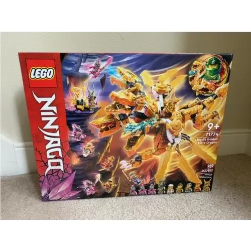 Lego - Ninjago - Crystalized - Lloyd`s Golden Ultra Dragon 71774