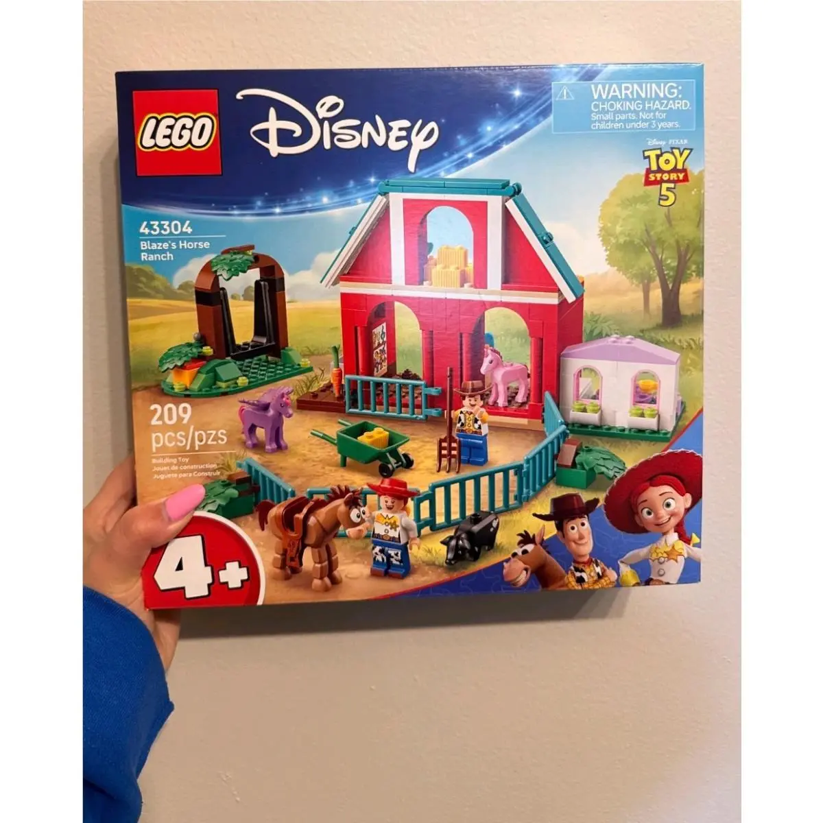 Lego Disney/pixar Toy Story 5 Blaze`s Horse Ranch 43304 Complete Set