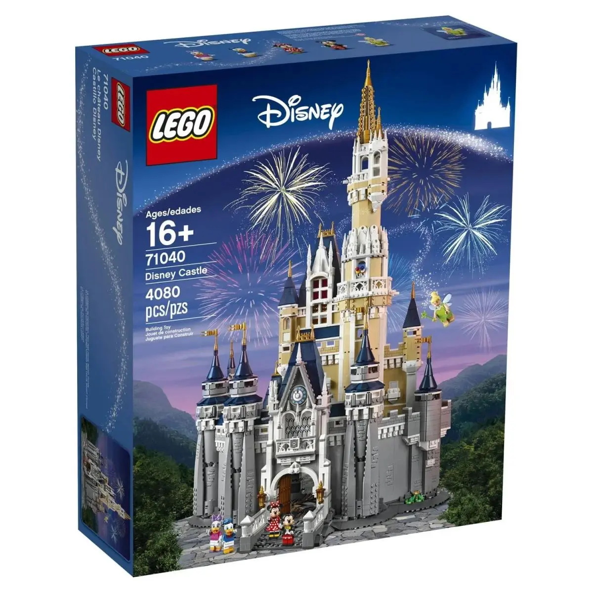 Lego The Disney Princess Castle Wdw Walt Disney 71040 Retired 4080 pc