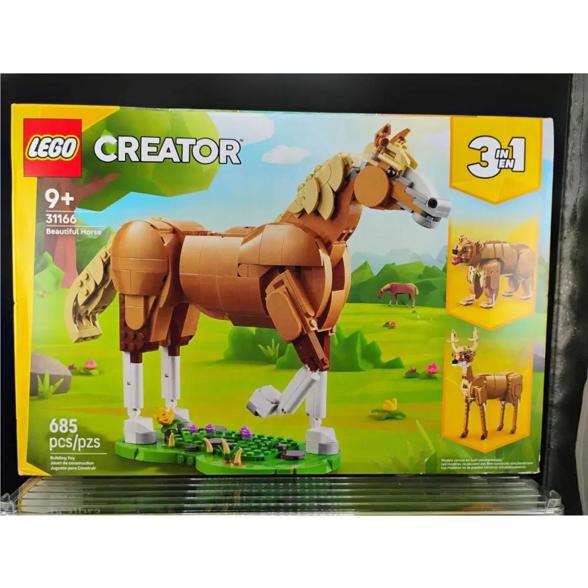 Lego Creator 3-In-1 Beautiful Horse Building Set 685 Pieces
