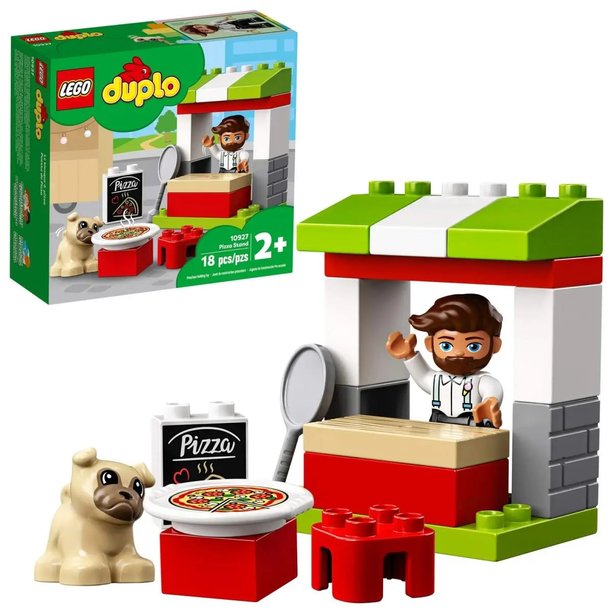 Lego Duplo Town Pizza Stand 10927 Pretend Play Pizza Set For Toddlers