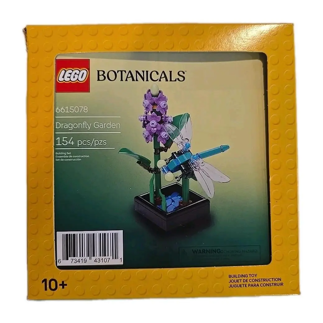Retired Lego 5009934/6615078 Botanicals Dragonfly Garden Set 154Pcs