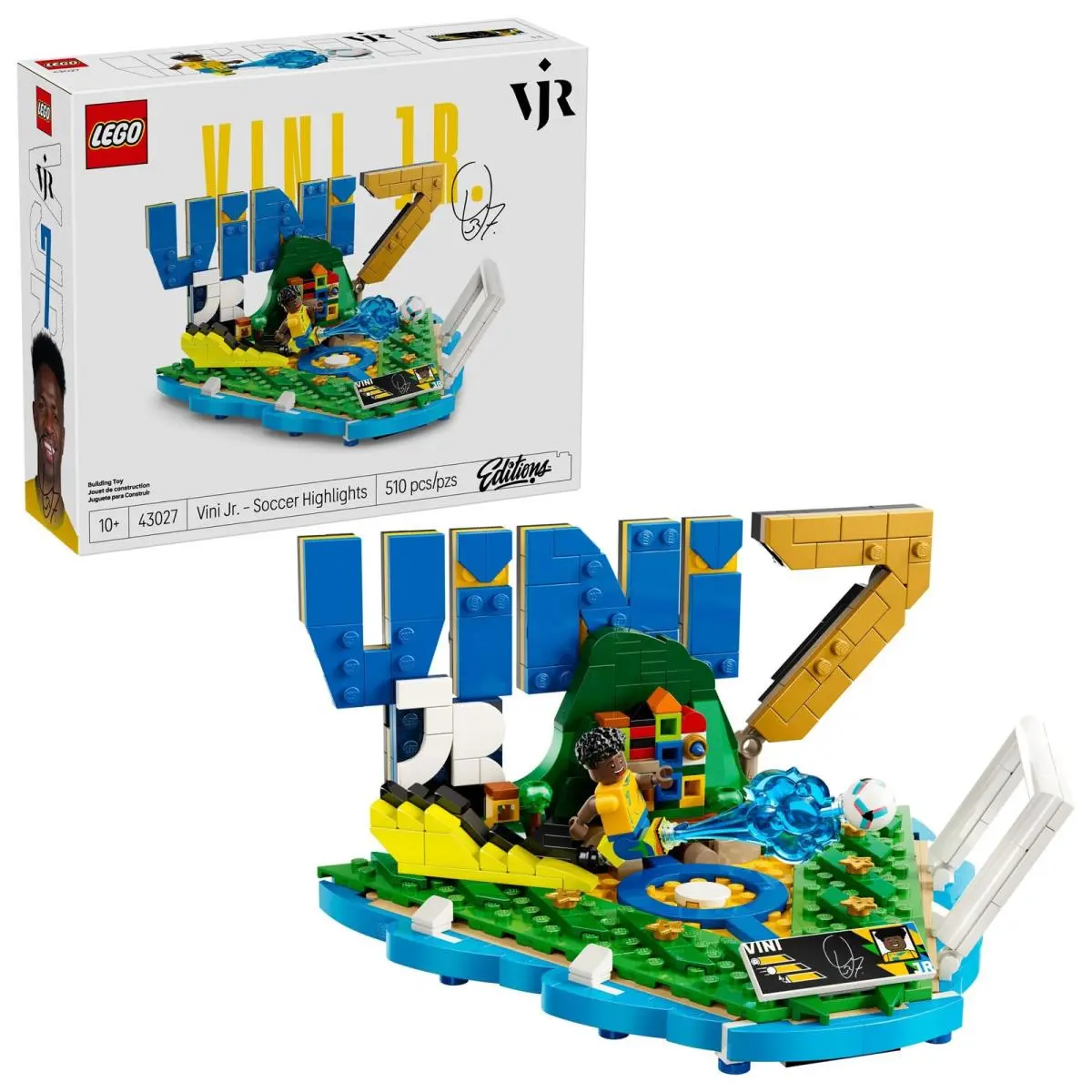 Lego Editions Vini Jr. – Soccer Highlights - Building Set For Boys Multicolor