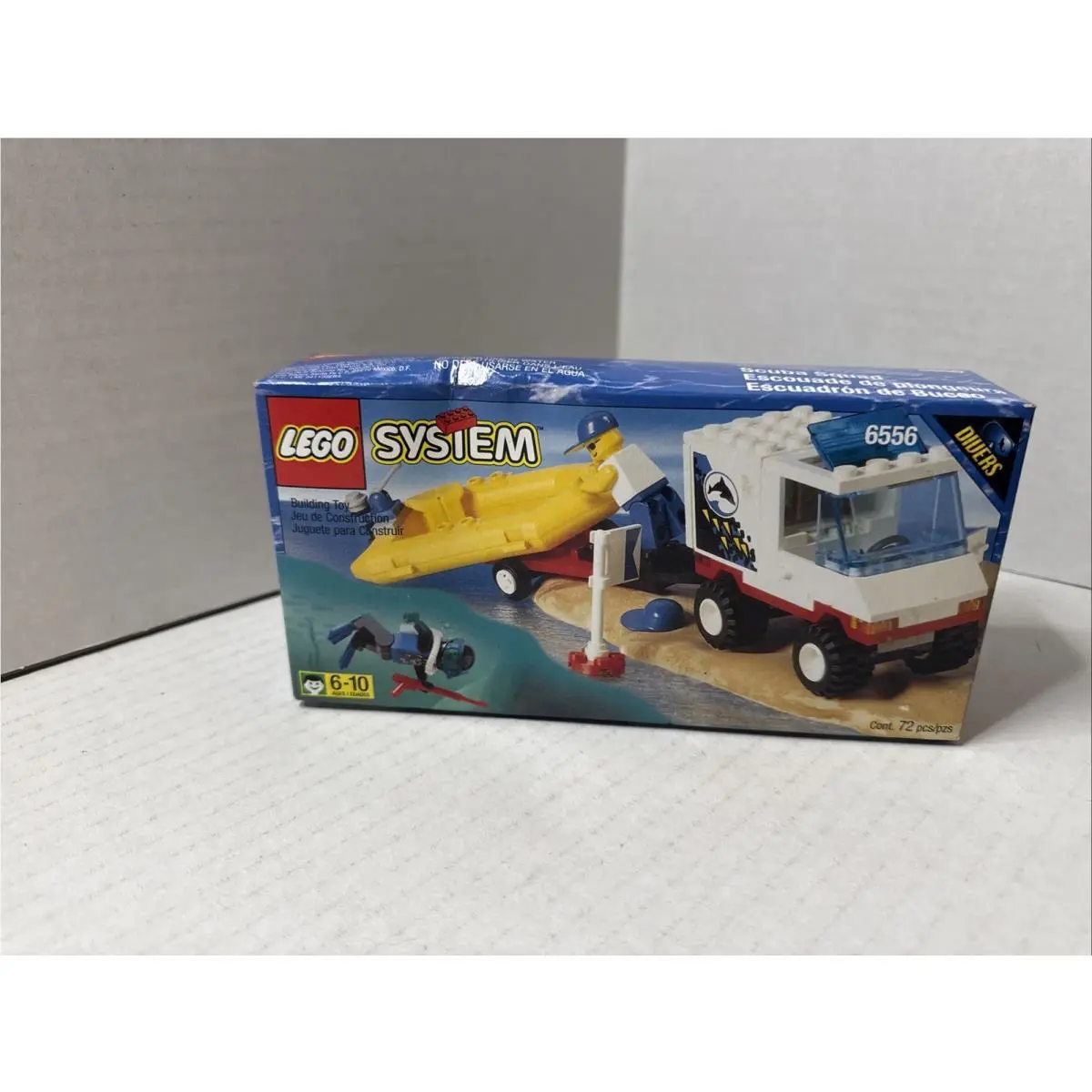 Vintage Lego System Divers 6556 Scuba Squad
