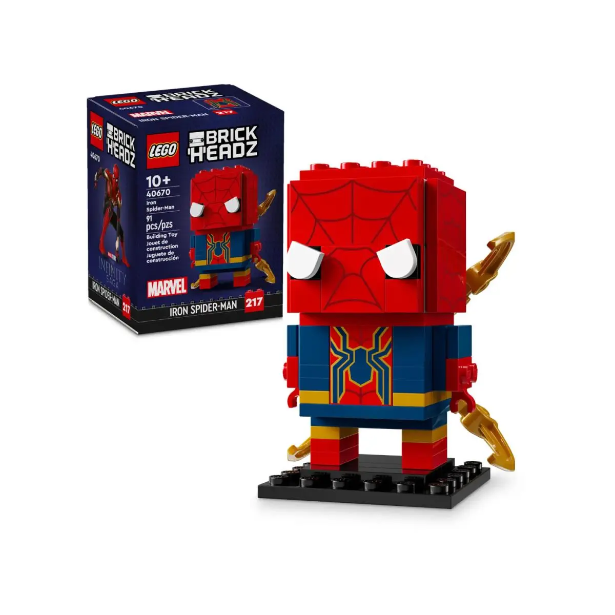 Lego Marvel Brickheadz 40670 Iron Spider-man