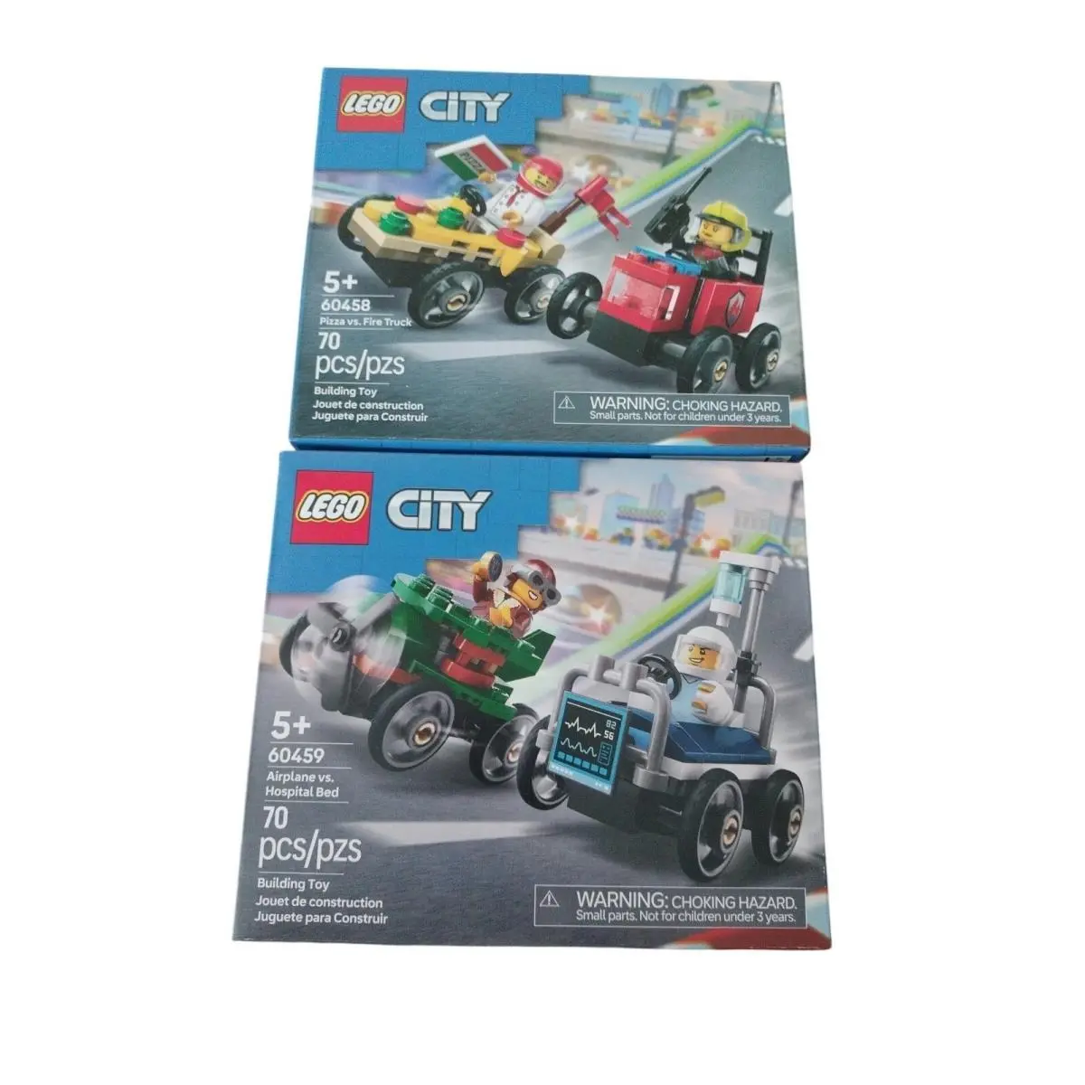 Lego City: Build Race Car Packs 60458 + 60459 Set