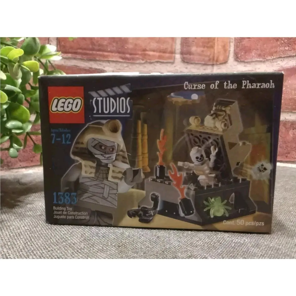 Vtg 2002 Lego Studios 1383 Curse of The Pharaoh Retired