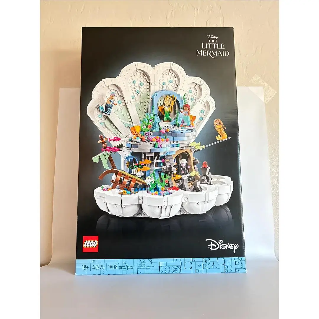 Lego Disney The Little Mermaid The Little Mermaid Royal Clamshell 43225 Nisb