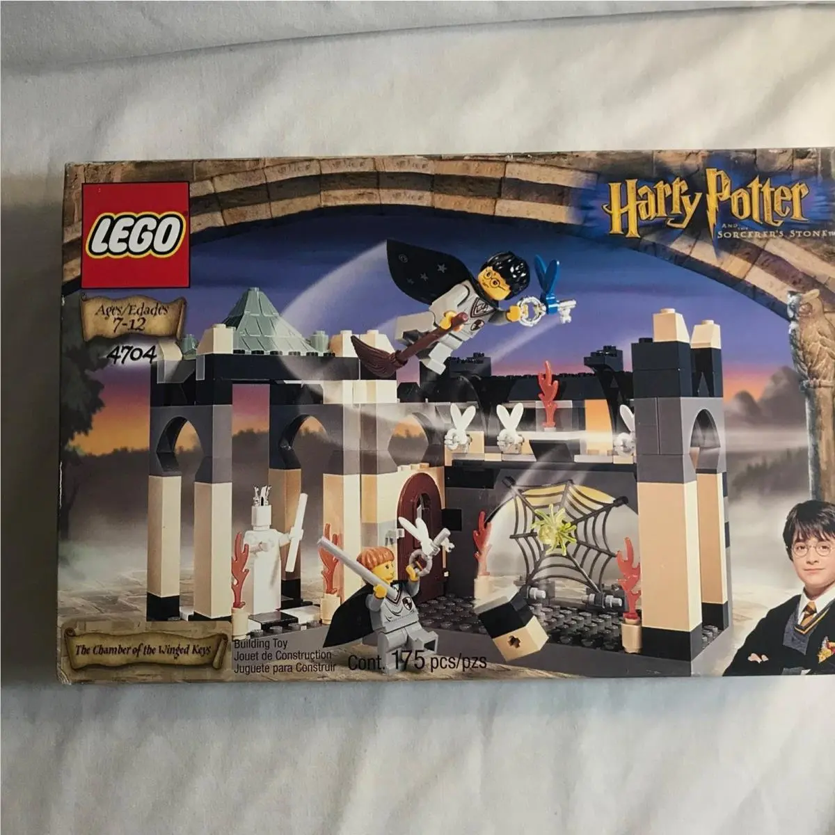 Lego 4704 Harry Potter Chamber of The Winged Keys 4704 Retired Box