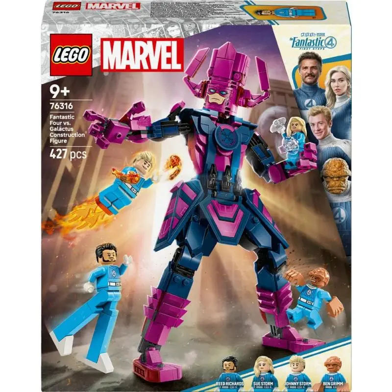 Lego Marvel Fantastic Four Vs. Galactus Construction Figure 76316 Building Set