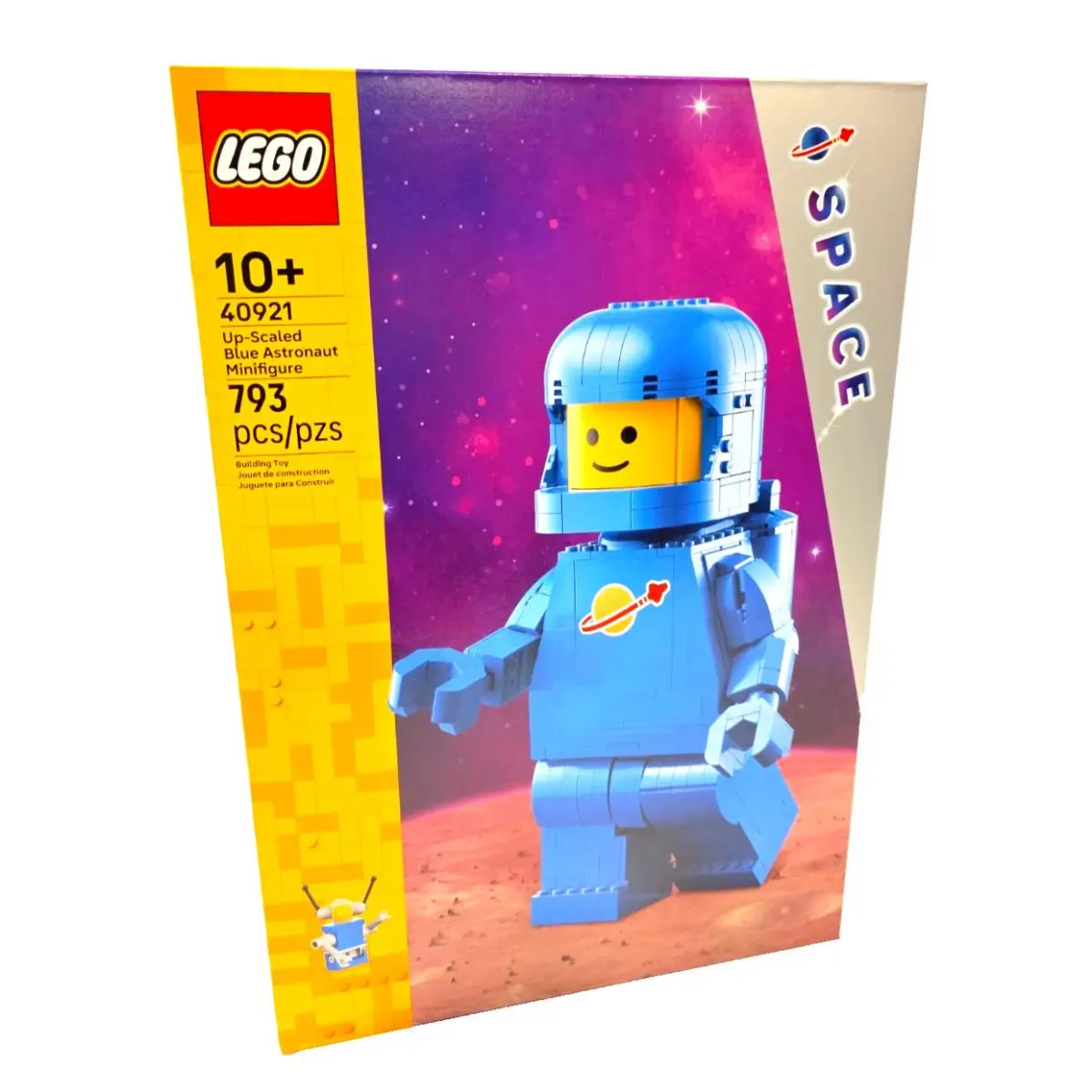 Lego® Space 40921 Up-scaled Blue Astronaut Minifigure 793 Pcs Carefully Shipped