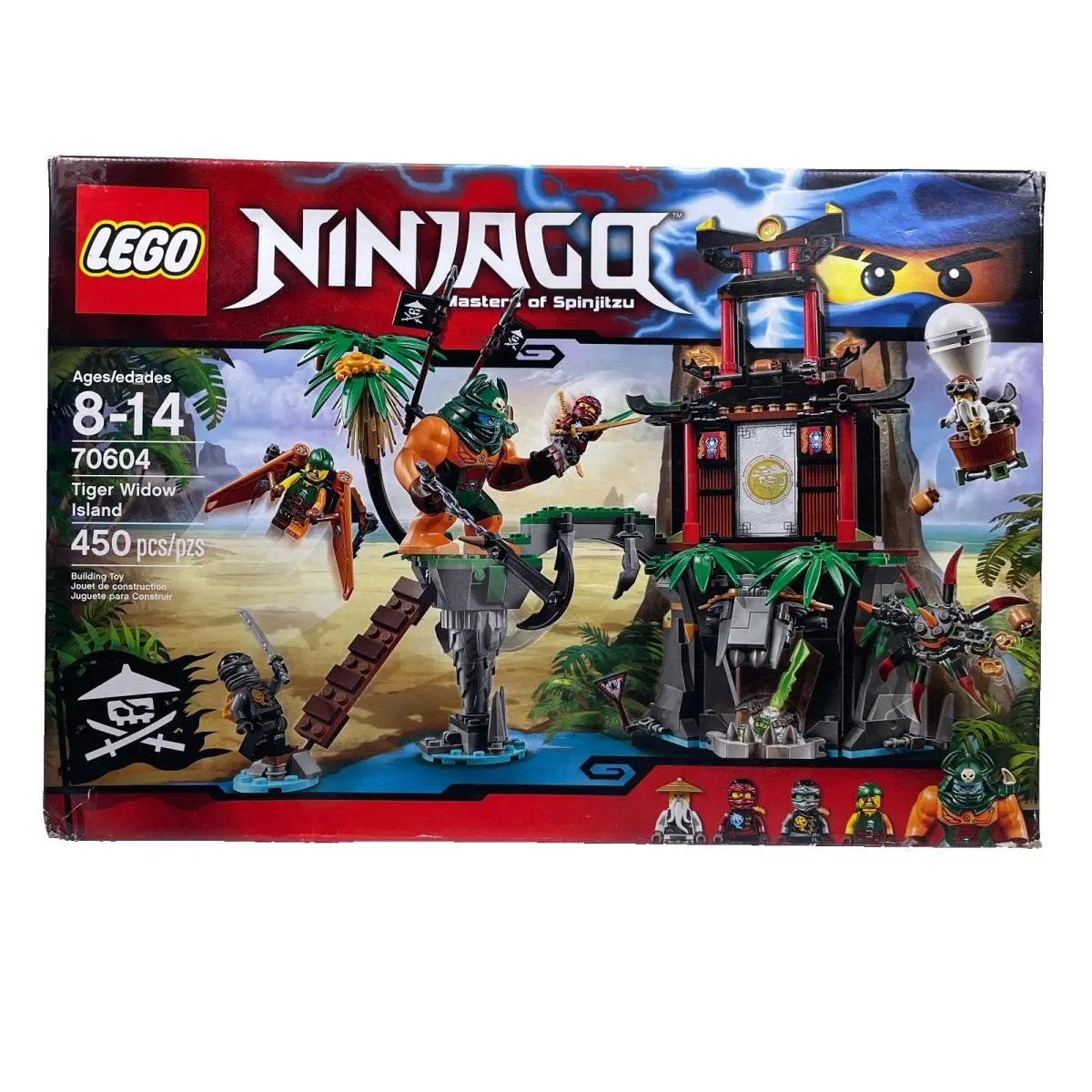 Tiger Widow Island Lego Ninjago Set 70604 Masters Of Spinjitzu