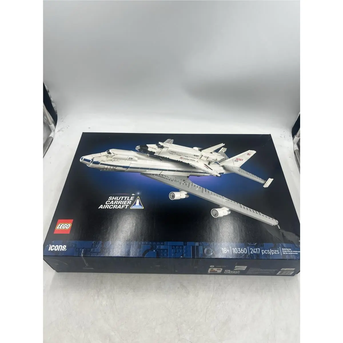Lego Icons Shuttle Carrier Aircraft 10360 2417 Pieces