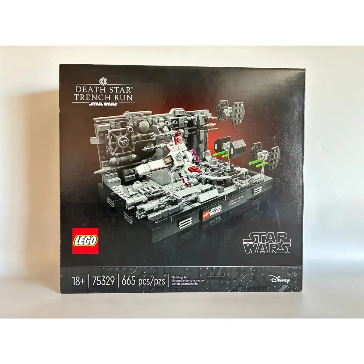 Lego Star Wars A Hope Death Star Trench Run Diorama 75329 Nisb