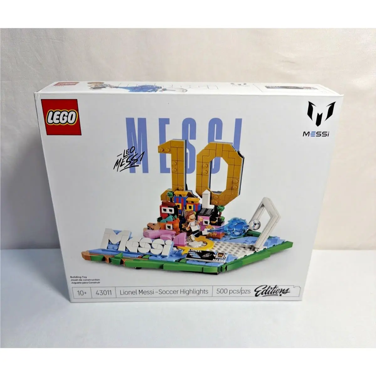 Lego Lionel Messi Soccer Highlights 43011 500 Pc Ships Fast