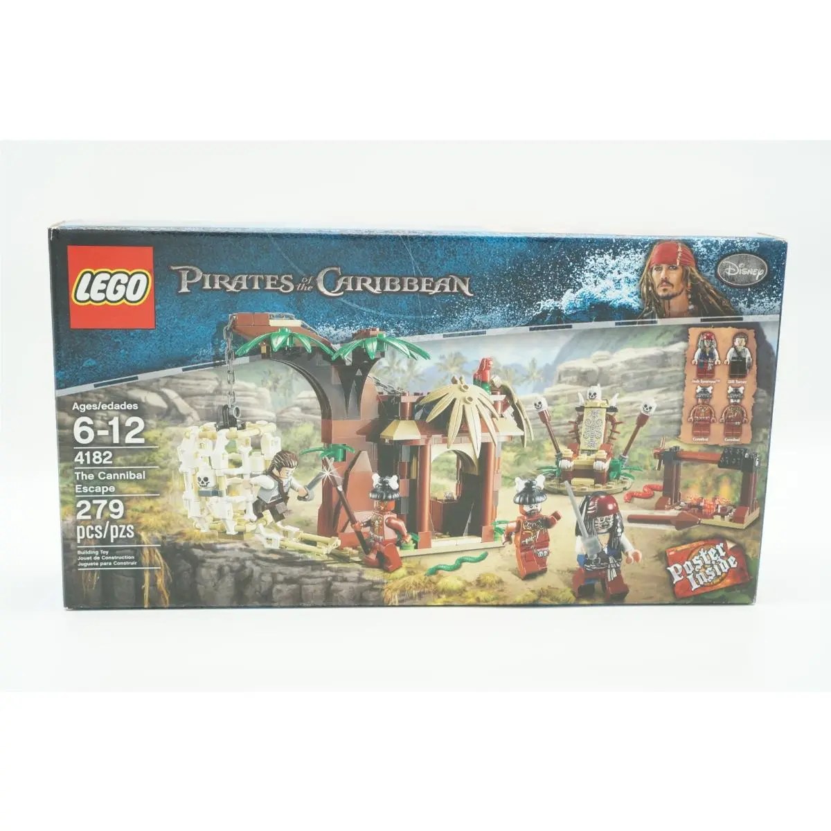 Lego Pirates Of The Caribbean The Cannibal Escape 4182