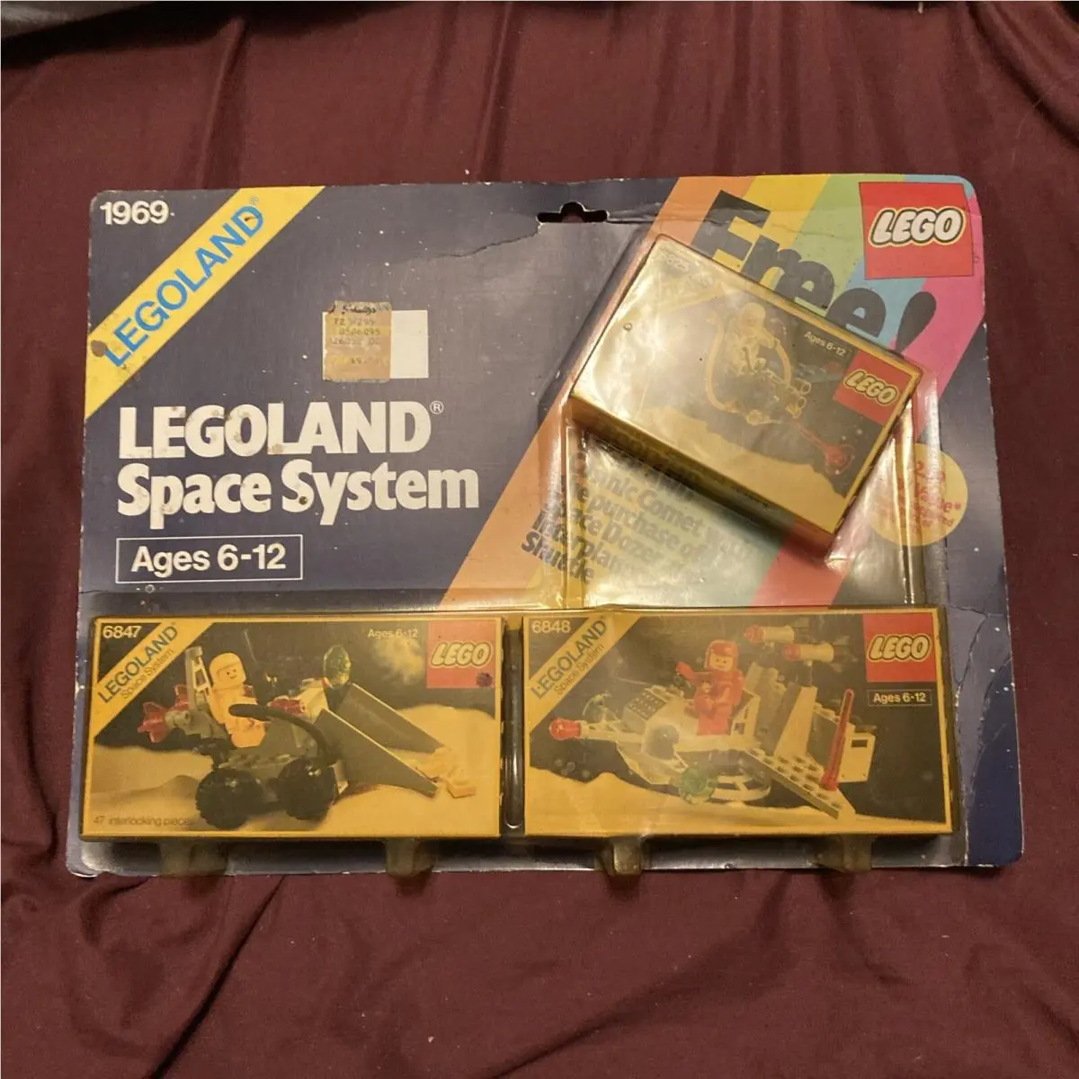 KE Lego Legoland Space System 1969 6825 6847 6848 From 1985
