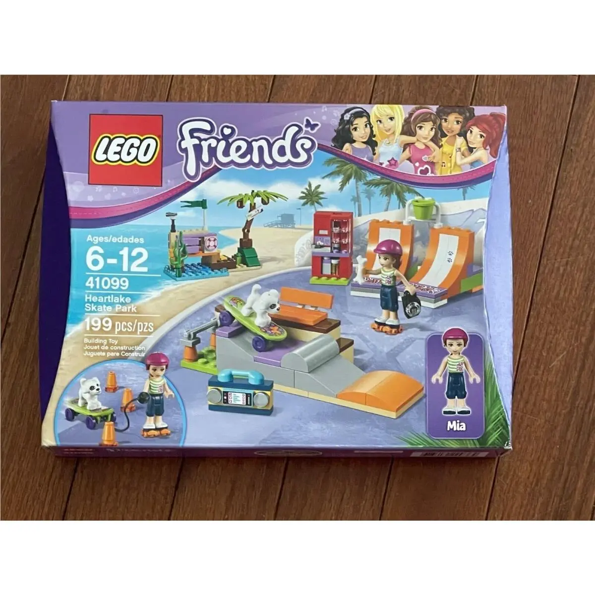 Lego Friends Heartlake Skate Park 41099 with Mia