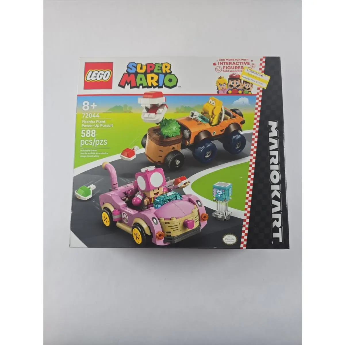 Lego Super Mario Mariokart 72044 Piranha Plant Power up Pursuit