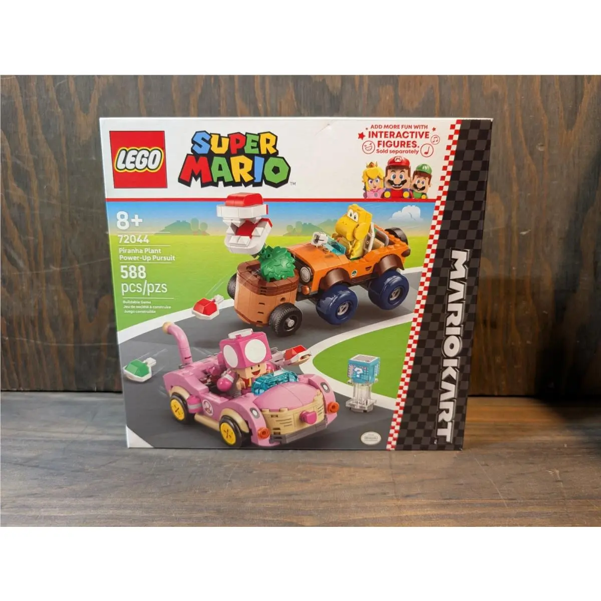 Lego Super Mario Mariokart 72044 Piranha Plant Power up Pursuit