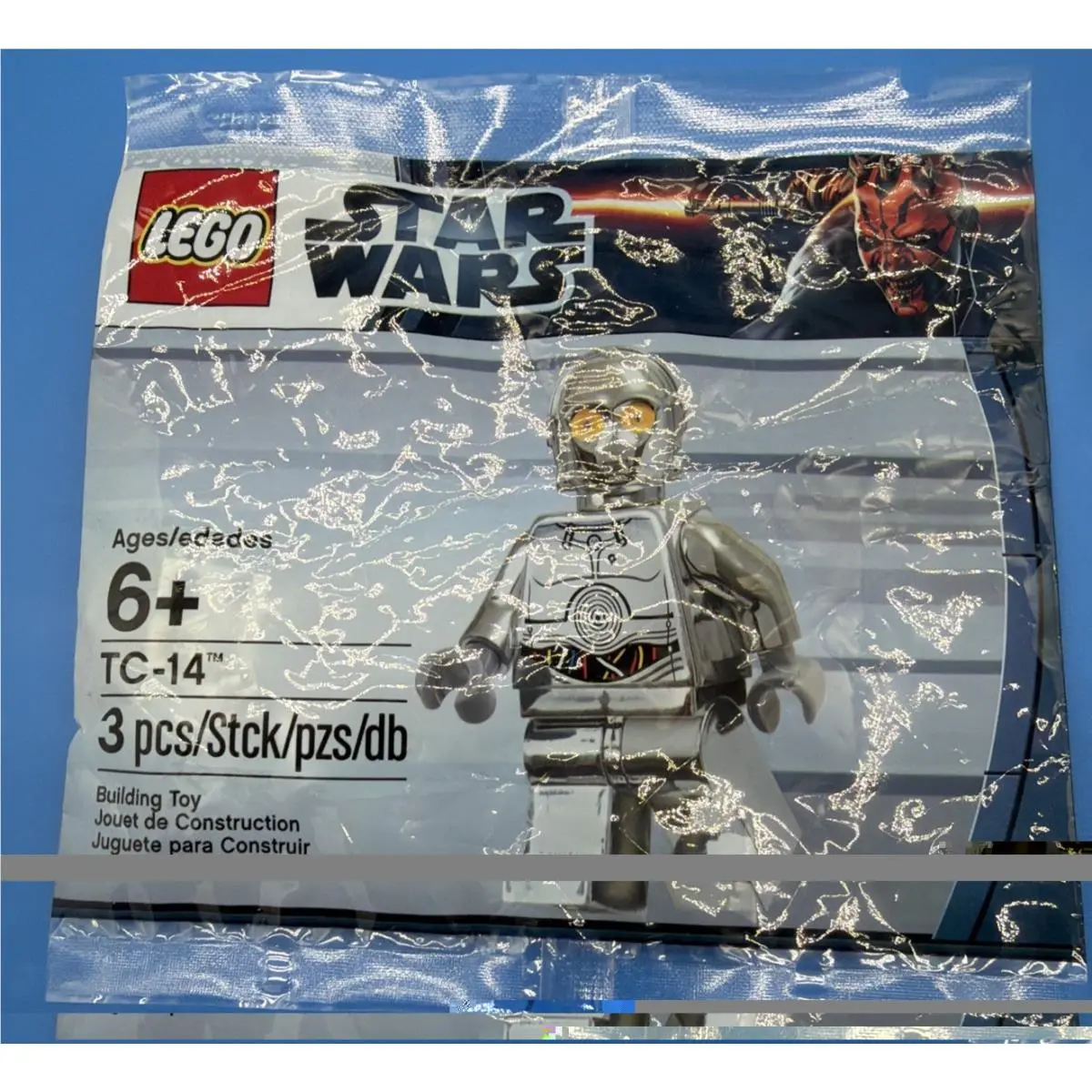 Lego Star Wars: TC-14 Polybag 5000063 - Chrome Protocol Droid Rare