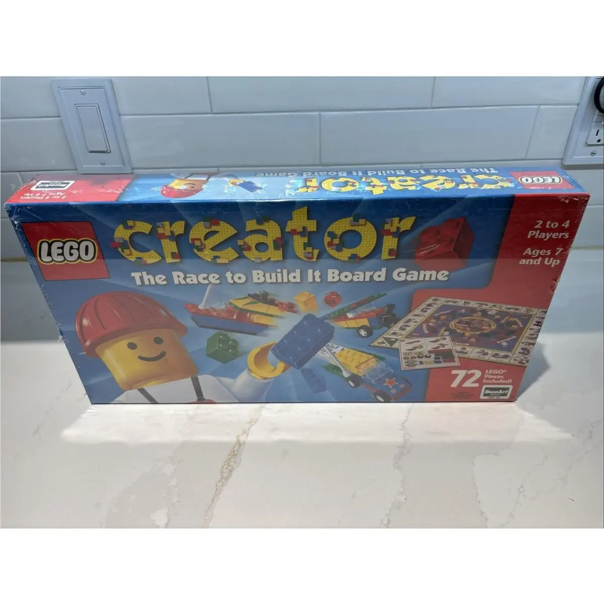 Lego Creator The Race to Build it Board Game Roaseart 1999 Vintage