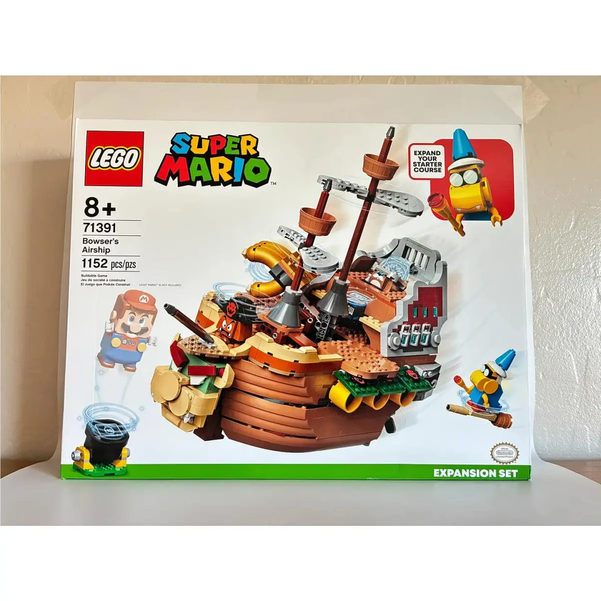 Lego Super Mario Expansion Set Bowser�s Airship - Expansion Set 71391 Nisb