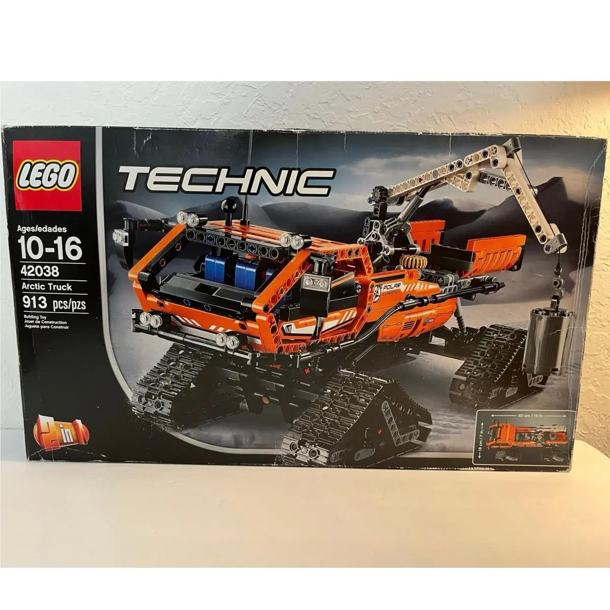 Lego Technic 42038 Arctic Tracked Vehicle 2 in 1 Model Tracked Pickup Truck