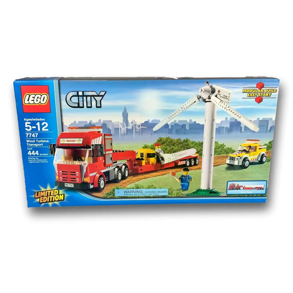 Lego 7747 - Lego City: Wind Turbine Transport - - Retired