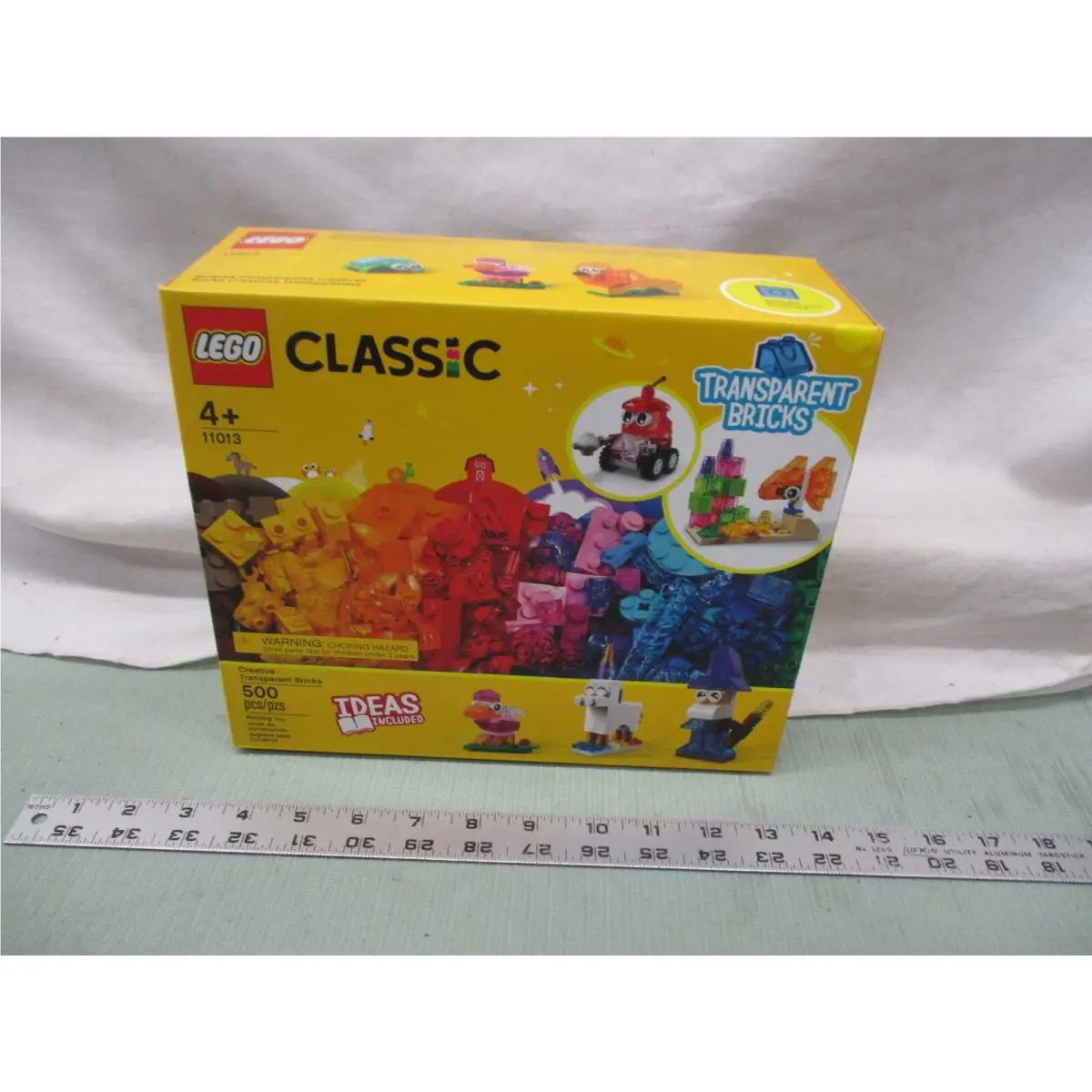 Classic: Creative Transparent Bricks 11013 Toy