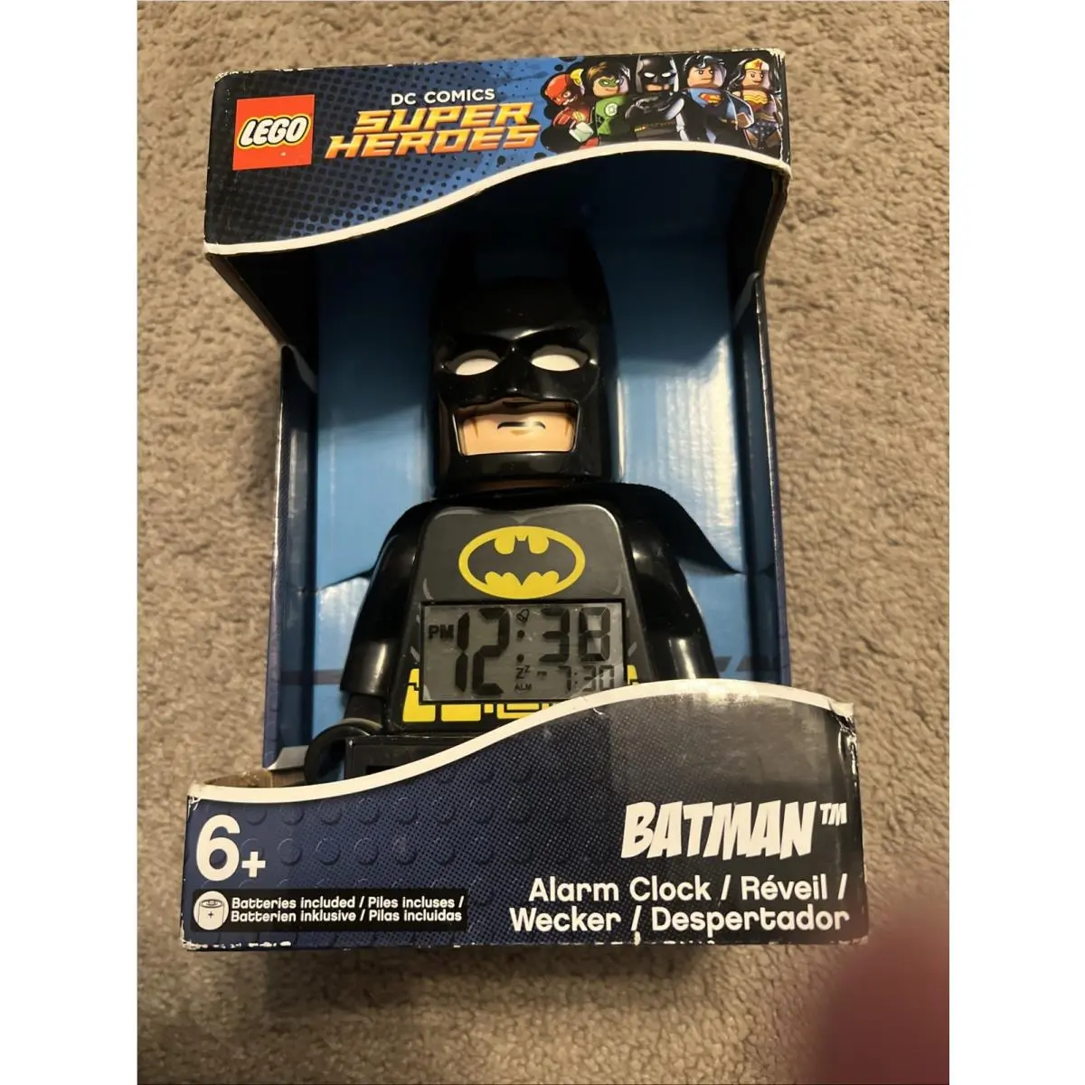Lego Alarm Clock Batman DC Comics Super Heroes 9005718 Retired