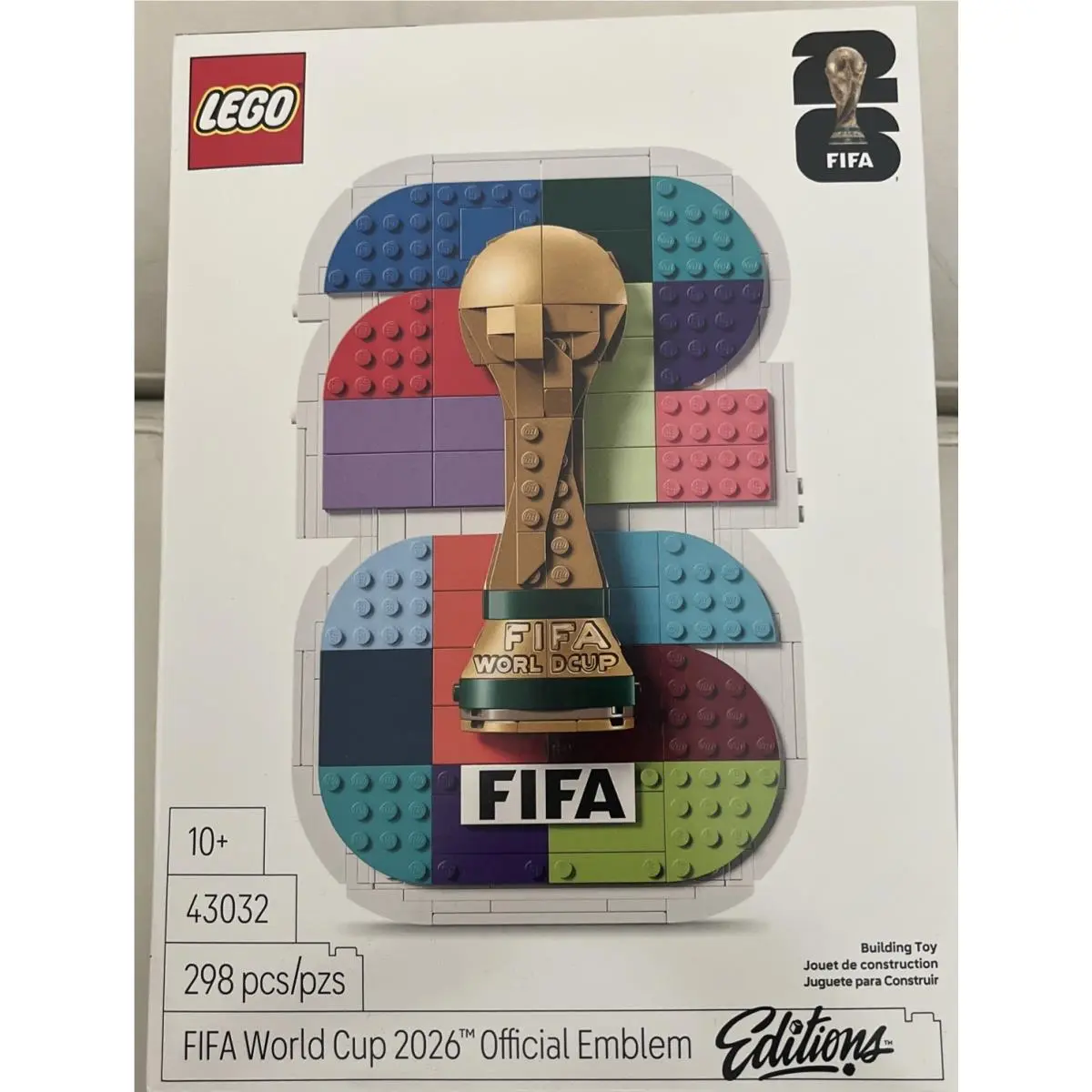 Lego 43032 Fifa World Cup 2026 Official Emblem