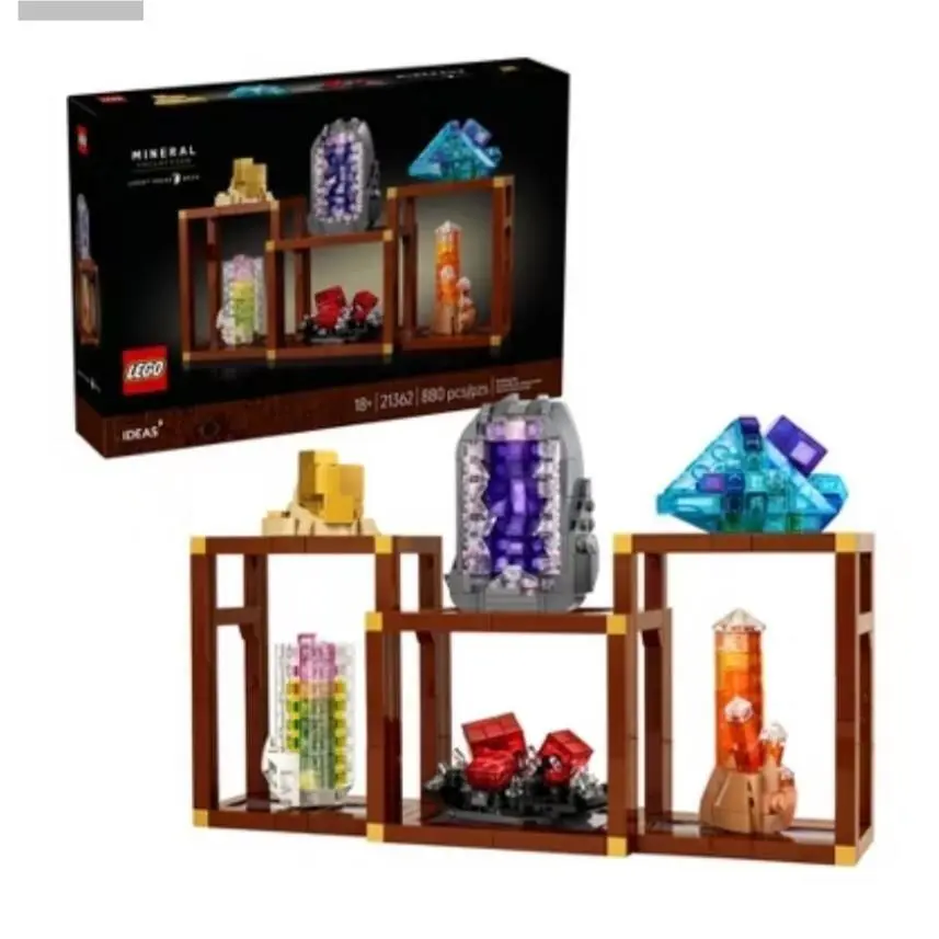 Lego Ideas 21362 Mineral Collection Building Set Gift
