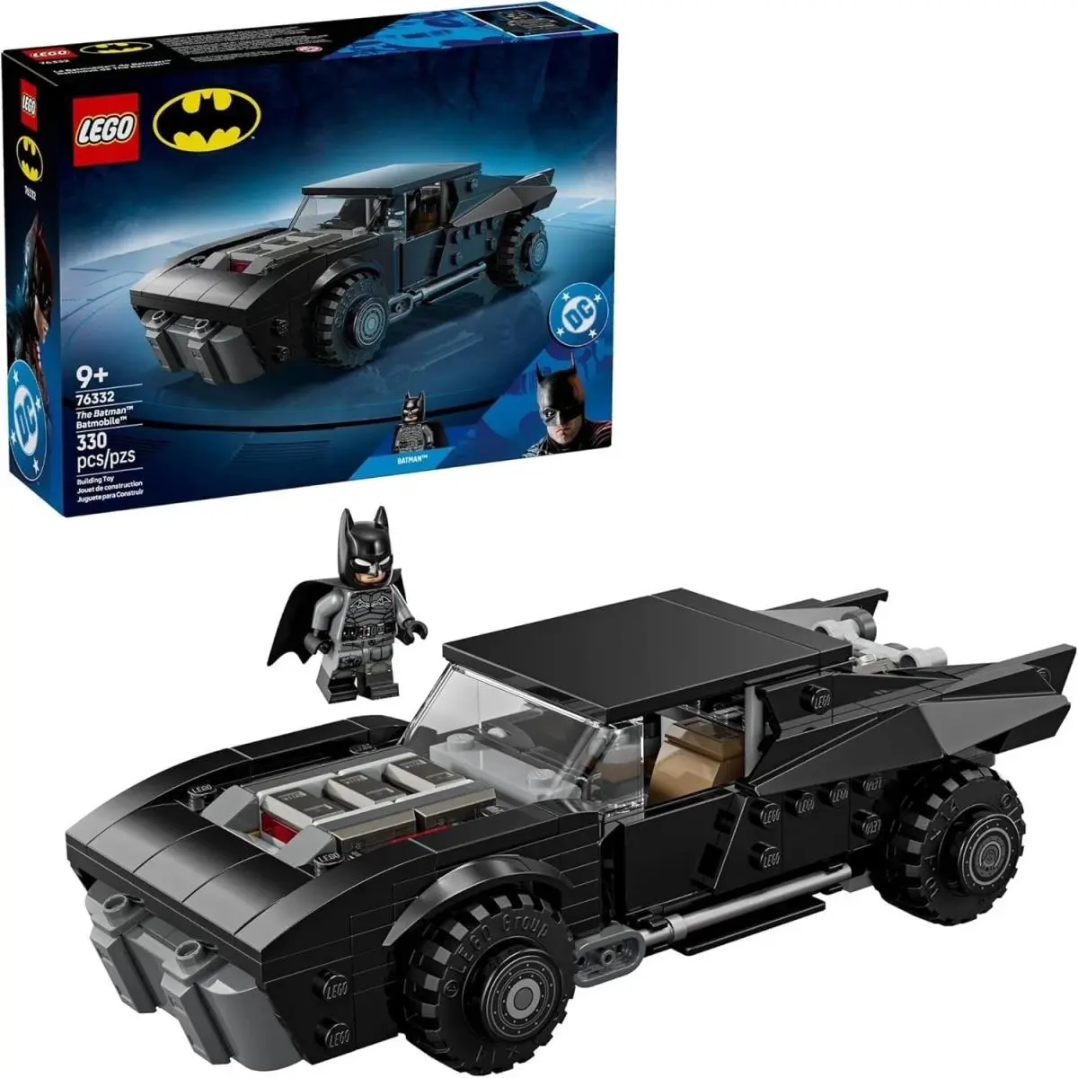Lego The Batman Batmobile 76332 DC Batman Complete Set Minifigure 330 2024