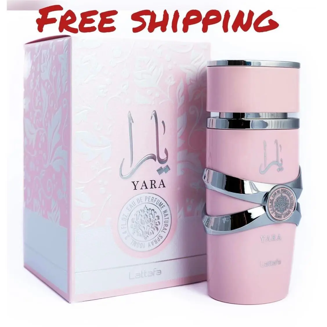Yara Lattafa For Women Eau de Parfum Spray 3.40 Ounce / 100 ml