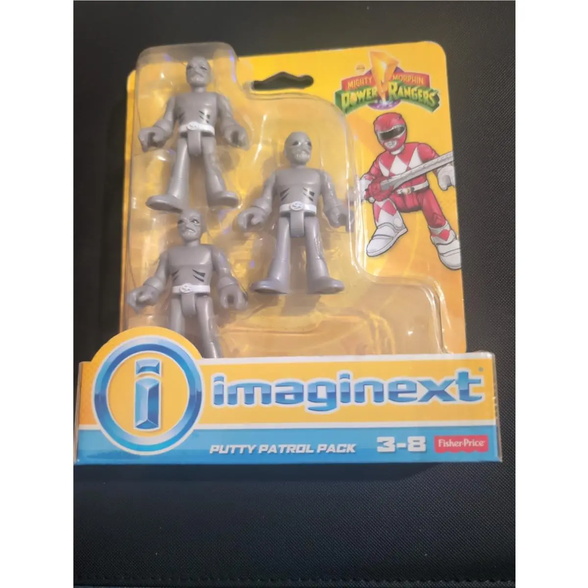 Imaginext Power Rangers Putty Patrol 3 Pack Figure Mmpr Villa