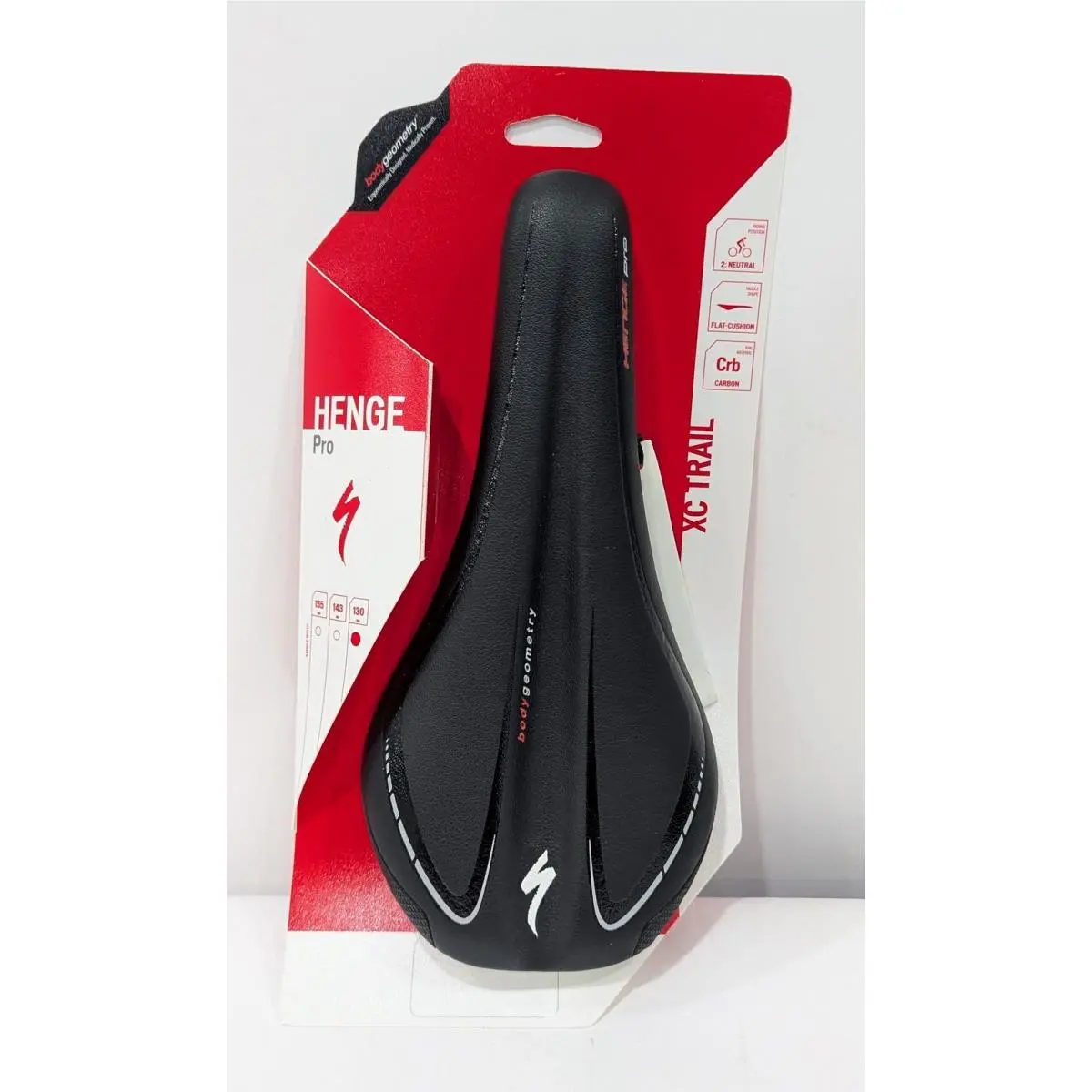 Specialized Henge Pro Saddle - 130mm - Black 2721-1200