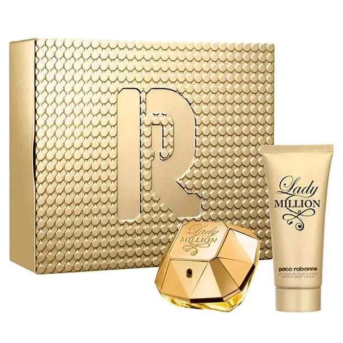Paco Rabanne Lady Million Fragrance For Women 2 Piece Gift Set