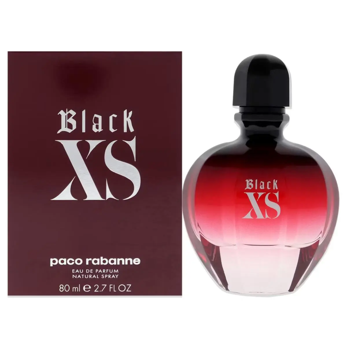 Black XS by Paco Rabanne 2.7 oz/80ml Edp Spray For Women