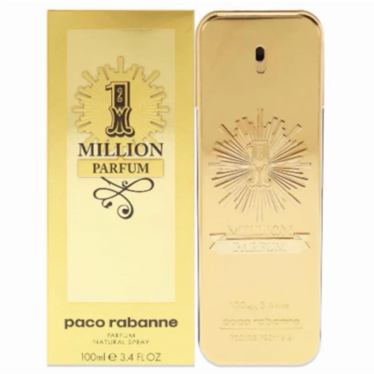 Paco Rabanne 1 Million Parfum For Men 100 ml/3.4 oz