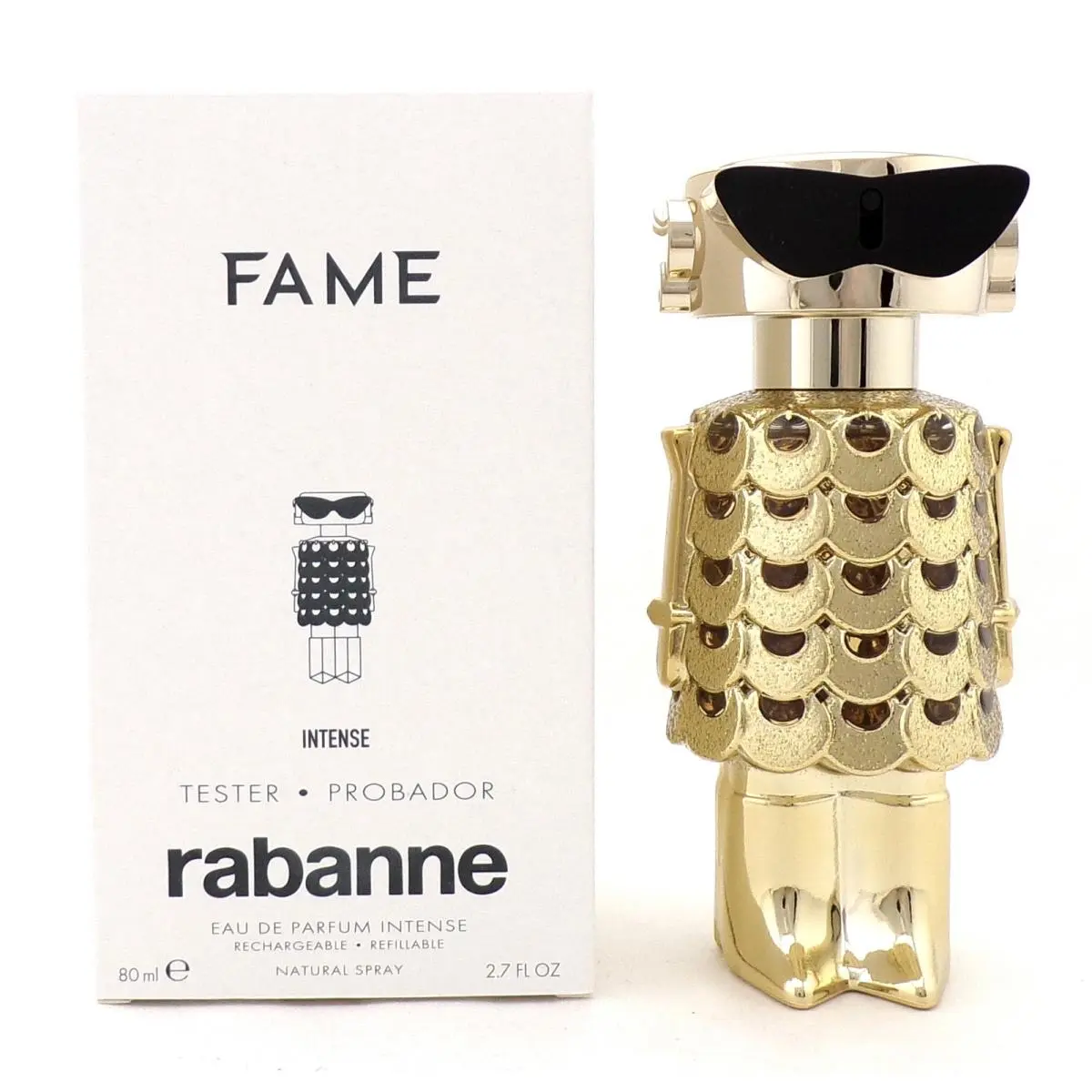 Paco Rabanne Ladies Fame Intense Edp Spray 2.7 oz Tester Fragrances