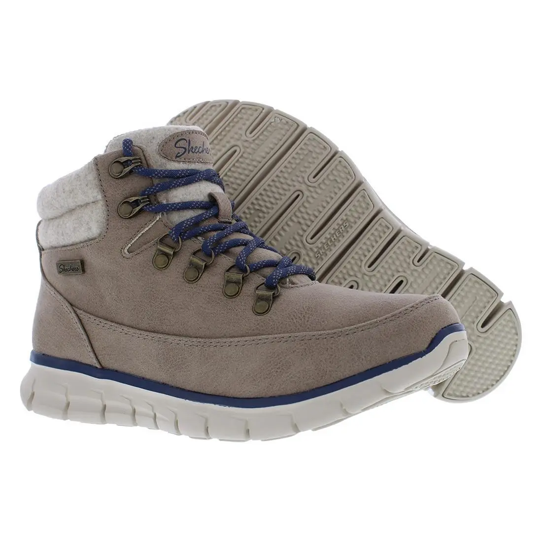 Skechers Synergy Cool Seeker Boot Womens Shoes Size 5 Color: Taupe