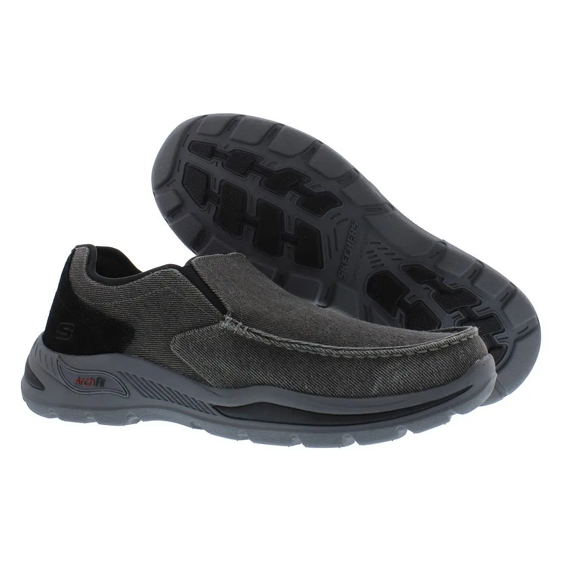 Skechers Arch Fit Motley-rolens Mens Shoes Size 7.5 Color: Black