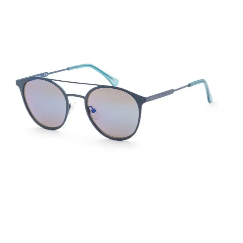 Skechers SE6025/S 91X Matte Blue/mirrored Women`s Sunglasses 51-20-145MM
