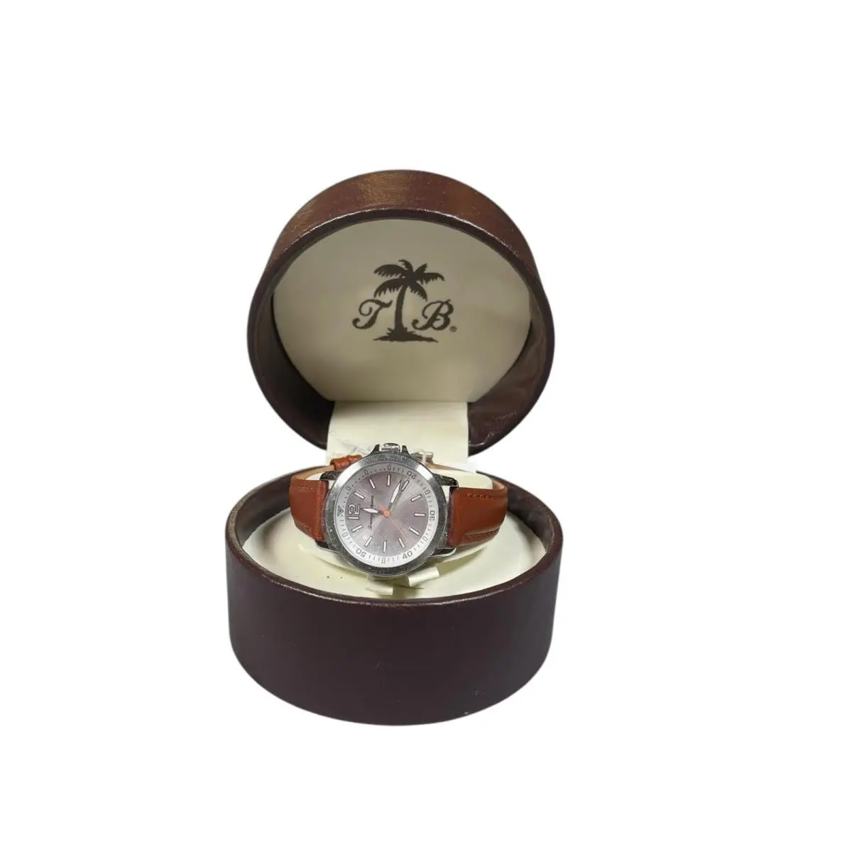Women’s Tommy Bahama Leather 16 MM Wrist Watch Brown