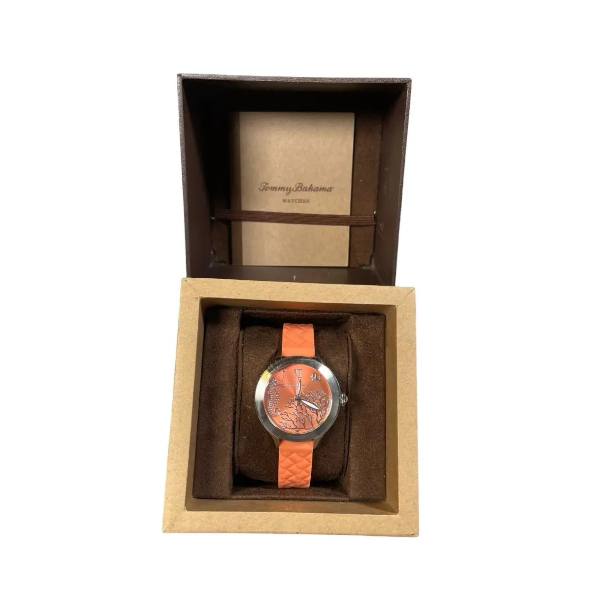 Women’s Tommy Bahama Waikiki Reef Watch 3 Hand Movement Coral