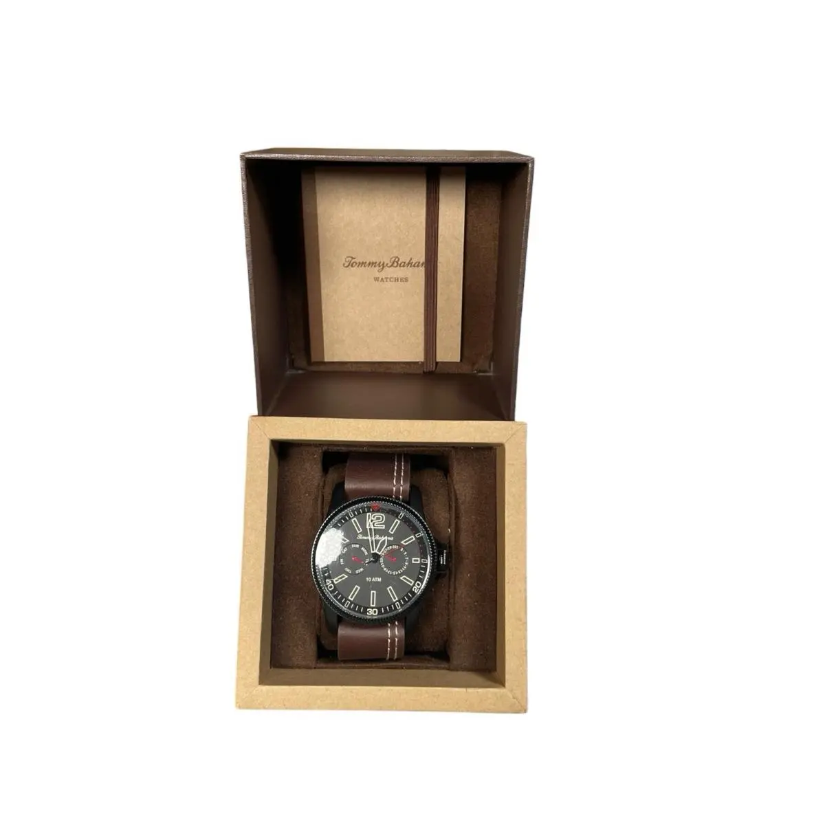 Men’s Tommy Bahama Paradise Pilot Multi-function Watch Brown