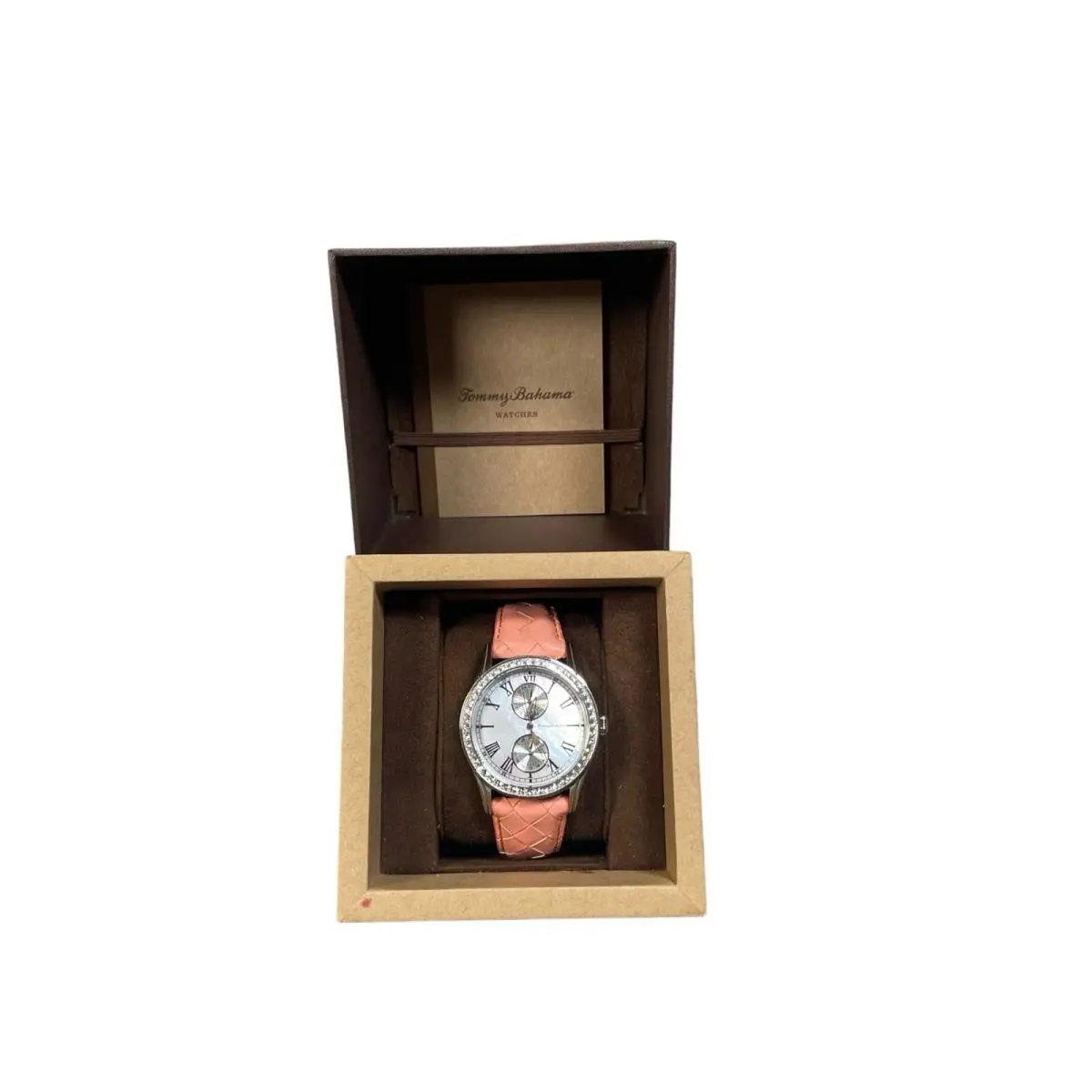 Women’s  TB2157 Altona Watch Coral Colored One Size by Tommy Bahama