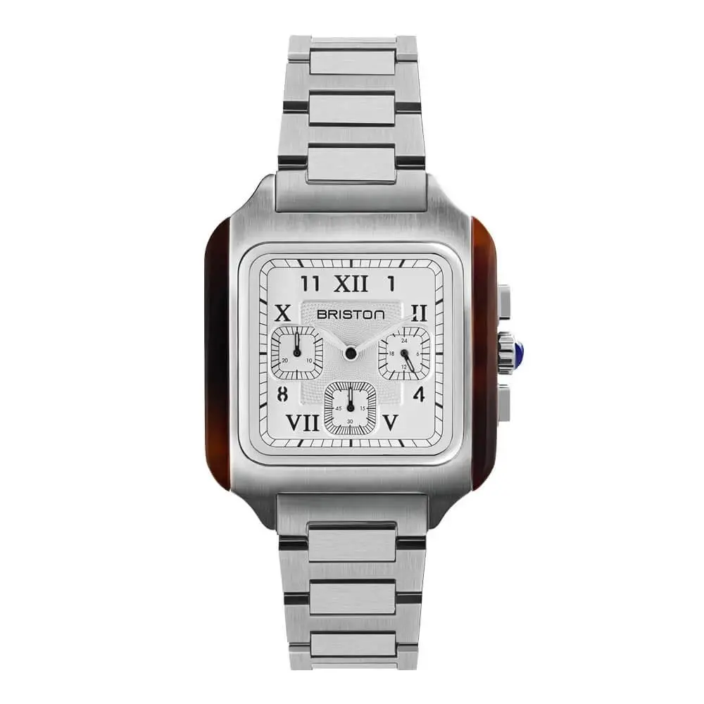 Streamliner Kennedy White Chronograph Watch - 261838.SA.T.2.SB by Briston