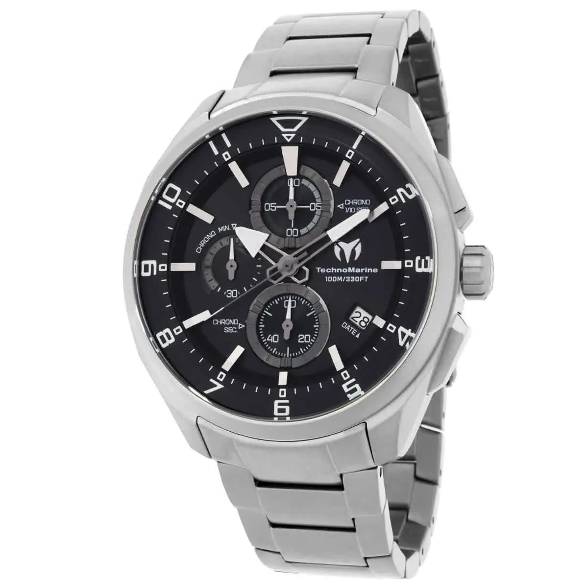 Technomarine TM-318115 Ocean Black Dial 44 mm Men`s Watch